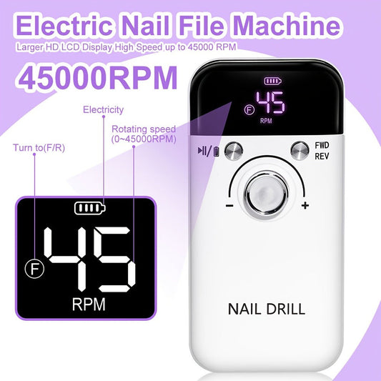UV LED Nail Lamp 30 LEDs Infrared Auto Sensor with 3 Timer Modes 5s/30s/60s – Detachable Magnetic Base Gel Polish Curer for Hands & Feet, Painless Low-Heat Curing for Home & Salon, Pink White