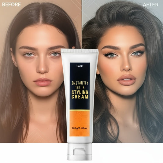 Volumizing Texturizing Hair Cream for Women Men 100g - Instant Volume Boost Adds Body & Definition Lightweight Non-Greasy Formula for Fine Flat Limp All Hair Types Natural Finish