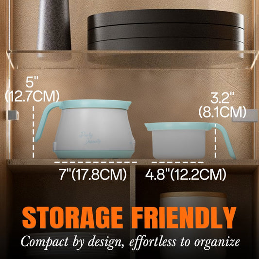Electric Fondue Pot Chocolate Melting Pot with 2 Pots for Candy & Chocolate - 2.5 Cup Capacity, Non-Stick Dual Melting Pots for Cake Pops, Cookies, Cakes & Dipping, Easy to Use & Clean, Perfect Gift