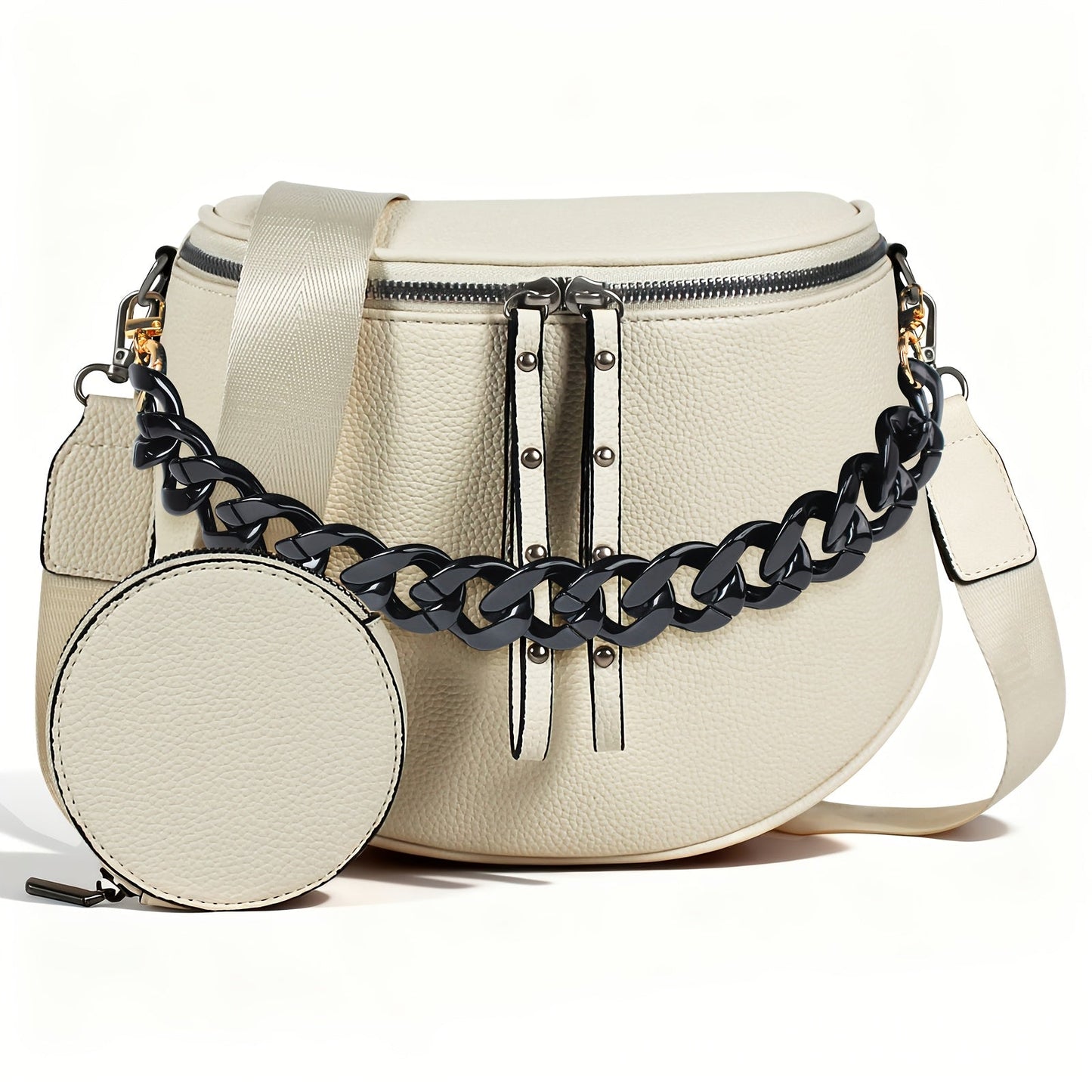 Women's Wallet – for Travel & Everyday Use, Chain Strap Set Adjustable Detachable | Bag Vero – detail view 42