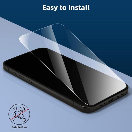 Screen Protector, 8-Piece Clear Tempered Glass Set with Four Screen Films and Four Camera Lens Covers for Selected iPhone Models