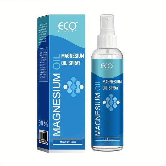 Magnesium Oil Spray for Muscle Relief & Sleep Support — Pure Transdermal Magnesium Chloride Body Spray for Leg Cramps, Restless Legs, Stress Relief & Skin Hydration | Women & Men
