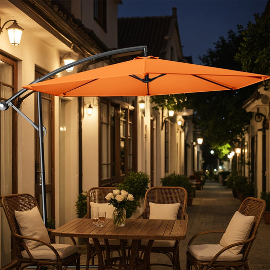 10-Foot Patio Umbrella with UV Protection and Tilt Adjustment detail image