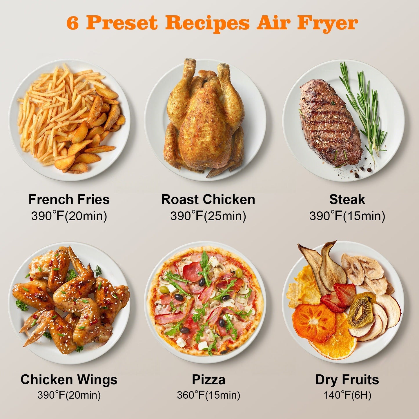 10Qt Dual-Basket Air Fryer with Two Viewing Windows, Sync Controls, Touch Panel and 50 Paper Liners