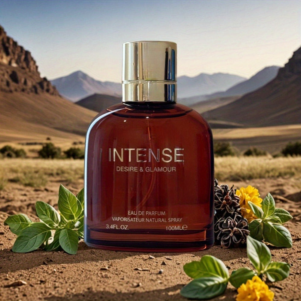 Men's Perfume Intenso Eau de Parfum 3.4 oz with Lavender, Basil and Fresh Aquatic Fougère Notes