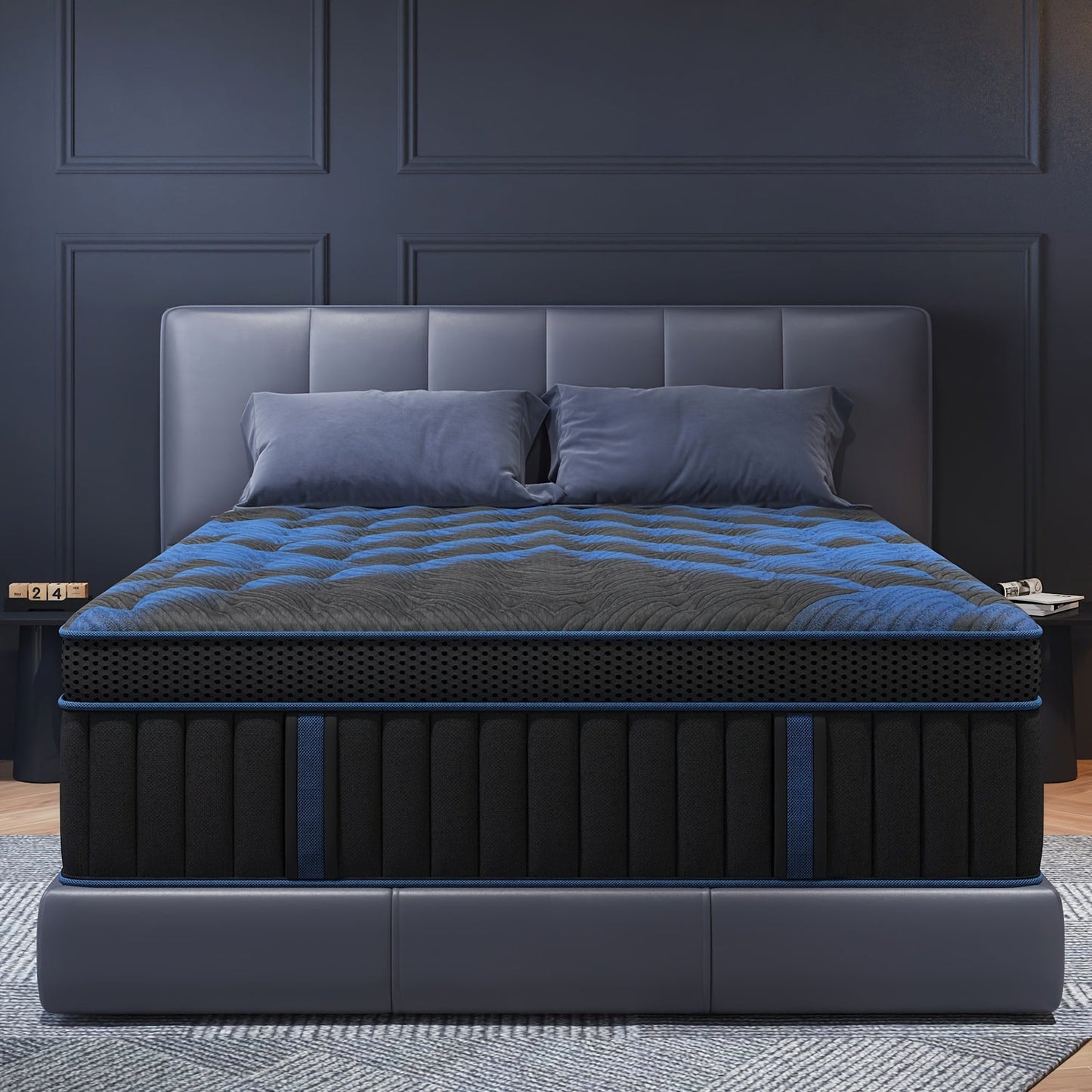 Mattress shown in the 14inch, Twin option