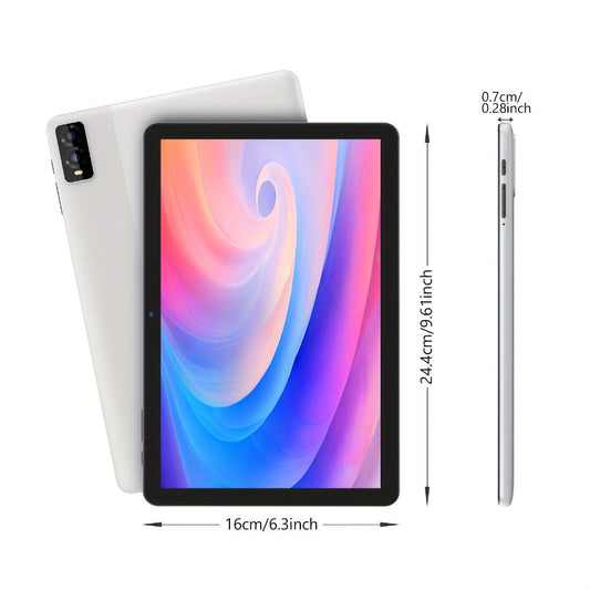 Android Tablet 10-Inch 2-in-1 with Android 14, 8GB Total RAM, 32GB Internal Storage and Keyboard Options