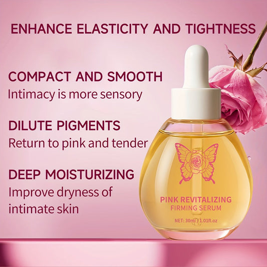 Panax Ginseng Intimate Area Firming Serum for Women – Skin Tightening & Brightening with Tranexamic Acid & Hyaluronic Acid, Gentle Nourishing Private Area Serum, 30ml
