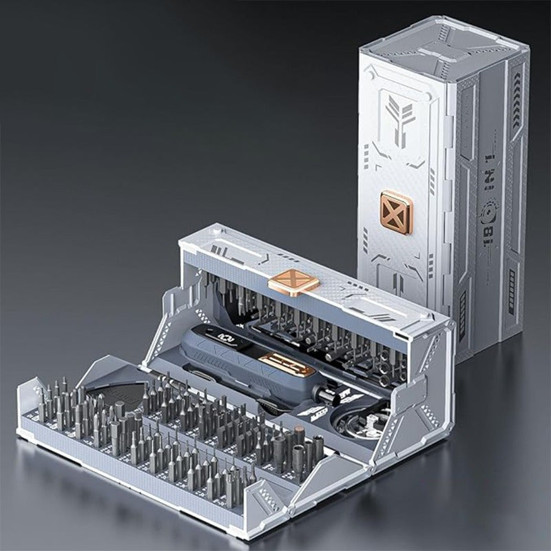 180-in-1 Electric Screwdriver Set with 160 Magnetic Bits for an Everyday Personal Care Routine