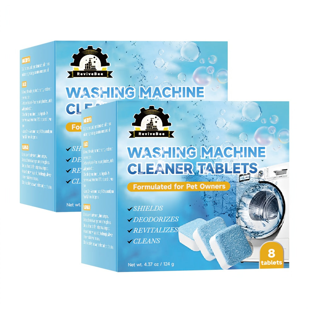 Washing Machine Cleaner, Tablets Deep Cleaning Descaler for HE Front Loader Top Load Washer for Entryways