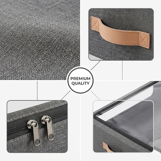 2-Pack Rolling Under Bed Storage with Rolling Wheels for Bedroom detail image