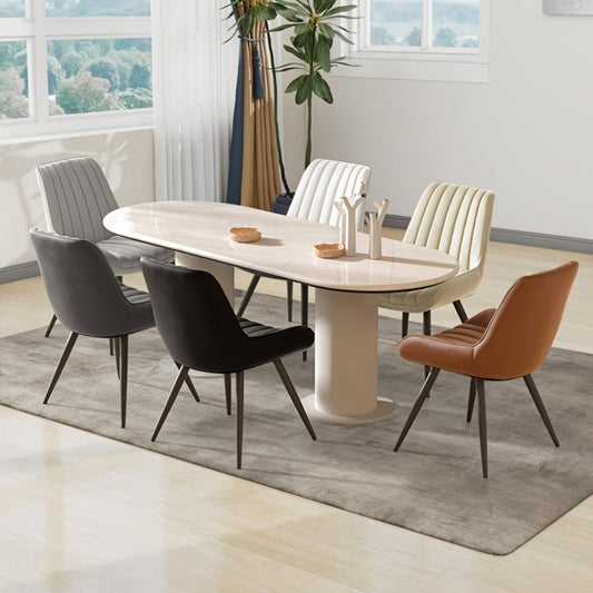 2-Piece Set Upholstered Dining Chair with Padded Seat, Kitchen Dining Seat detail image