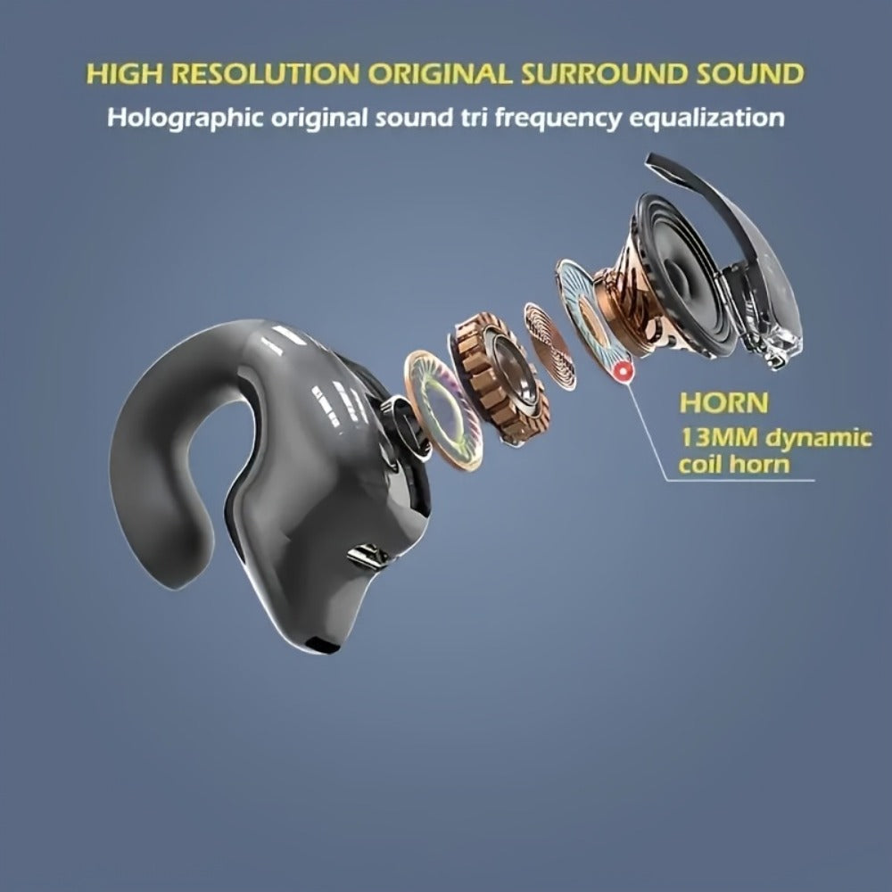Wireless Earbuds Lightweight In-Ear with Call Noise Cancellation, Type-C and 5-Hour Battery