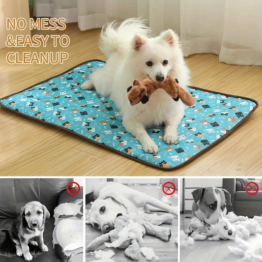 Dog Toys Squeaky Leather-Case Activity Set for Chew, Teething and Interactive Play Across Dog Sizes