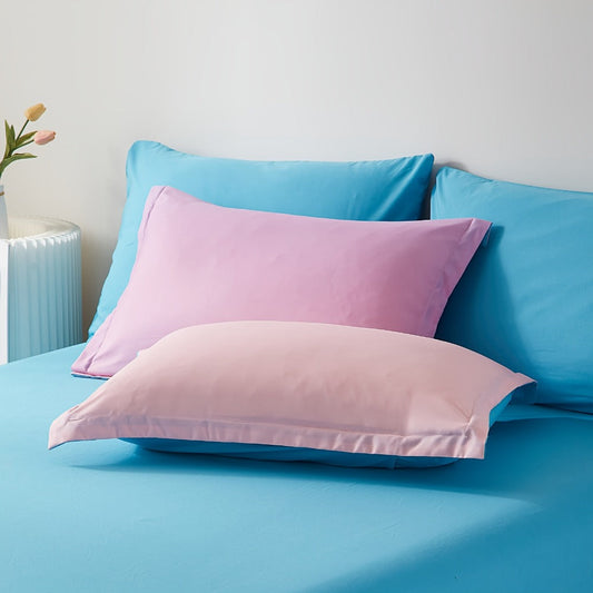 Rainbow Comforter Set 5/7Pcs - Stain-Resistant Hypoallergenic Lightweight Bed in a Bag Twin Full Queen King All Seasons 100% Polyester