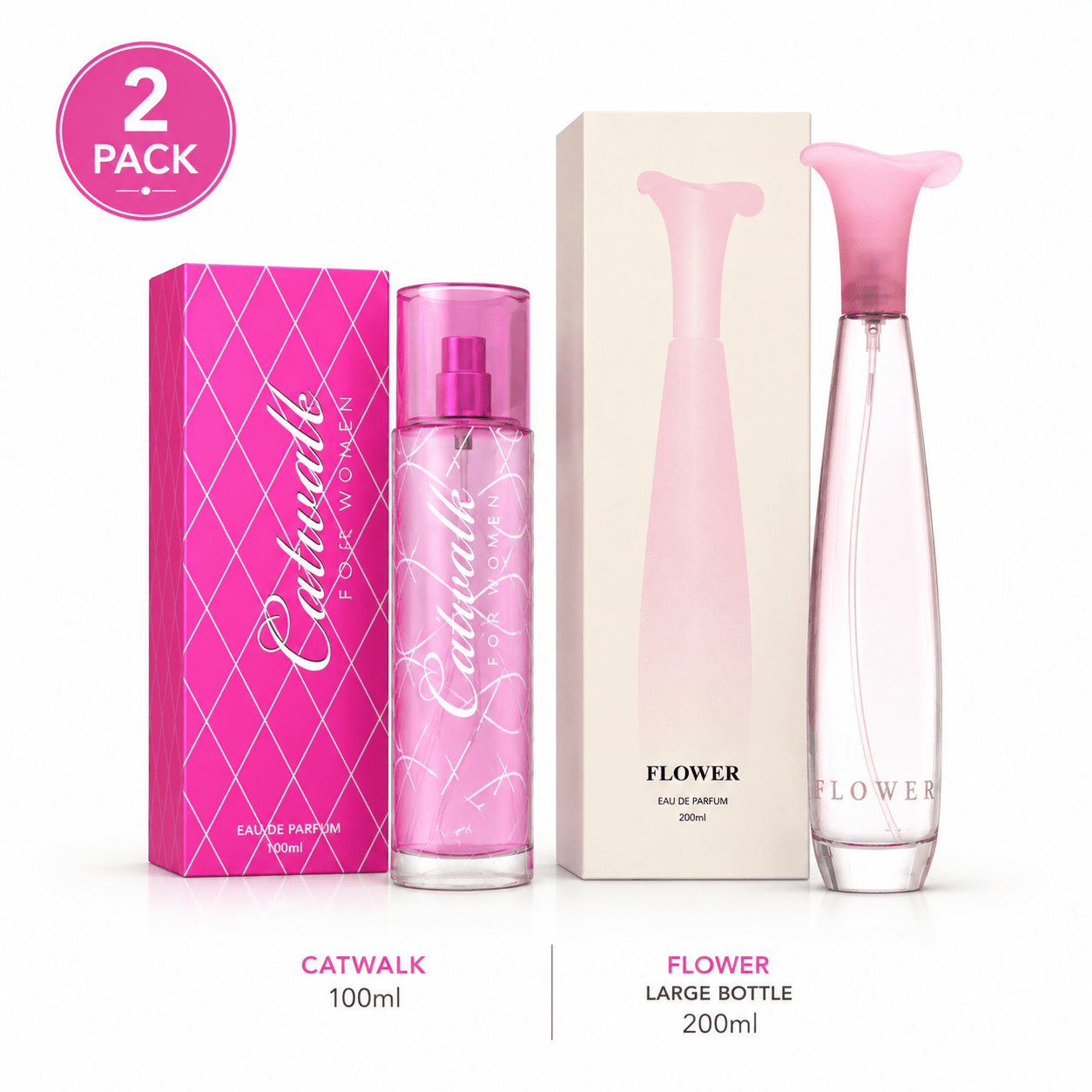 Perfume for Women Sandora Infinity Breeze Eau de Parfum 100ml with Single and Two-Bottle Options