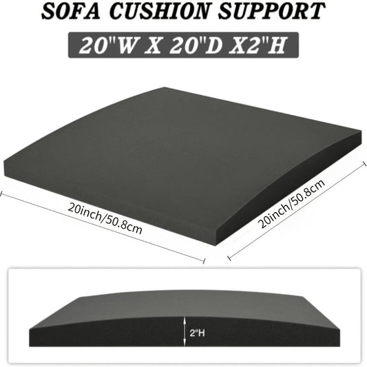 3-Piece Set Sofa Cushion Support with Tool-Free Assembly for Living Room detail image