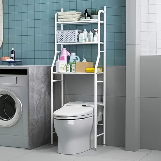 3-Tier Freestanding Bathroom Storage Shelf for Organized Everyday Storage detail image