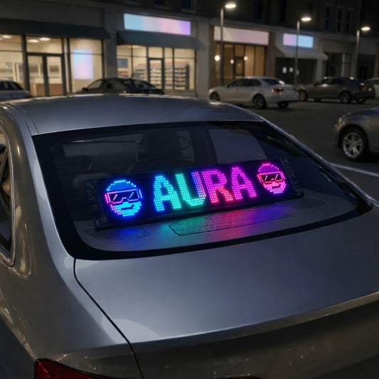 Programmable LED Sign – Flexible Matrix Display with App Control, Custom Text & Animations, Music Sync, USB Powered LED Panel for Bedroom Decor Store Window Business Display (3 Sizes)