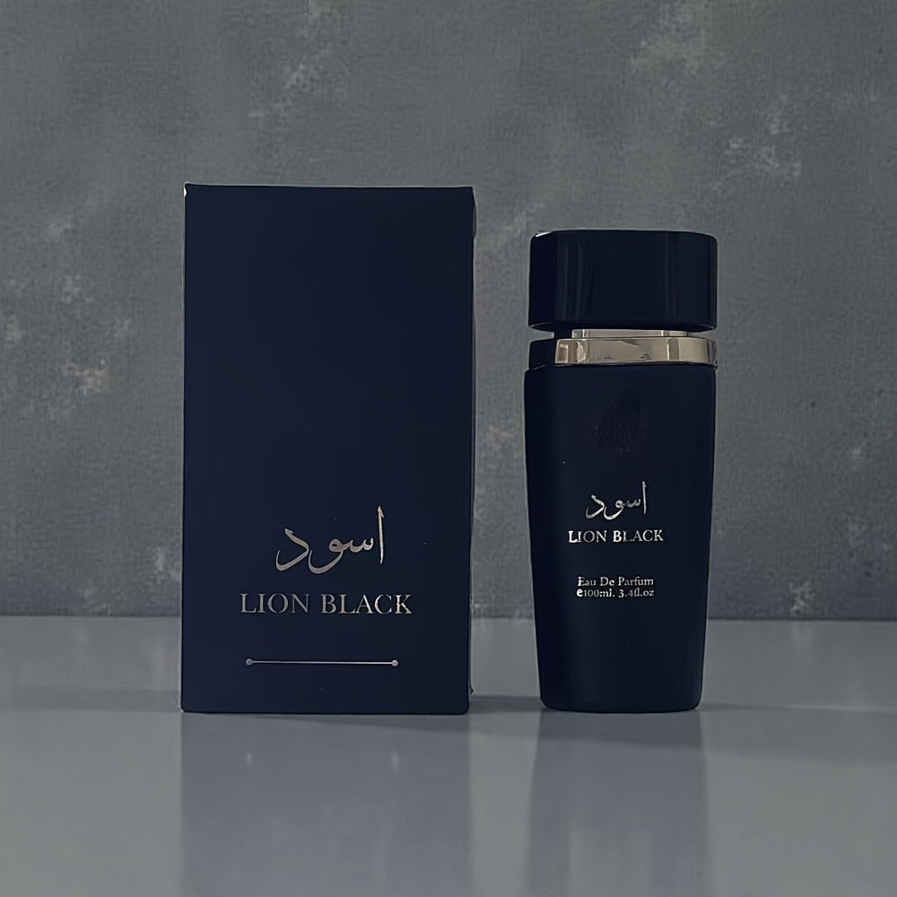 Men's Cologne 100ml Eau de Parfum Spray in Deep Blue Cylindrical Bottle with Matching Presentation Box