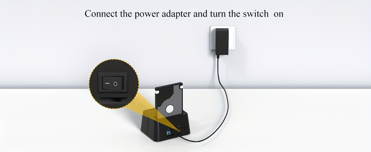 Dual Bay Hard Drive Docking Station USB 3.0 to SATA with Offline Clone Function, Wavlink Tool-Free Dock for 2.5/3.5 Inch HDD SSD