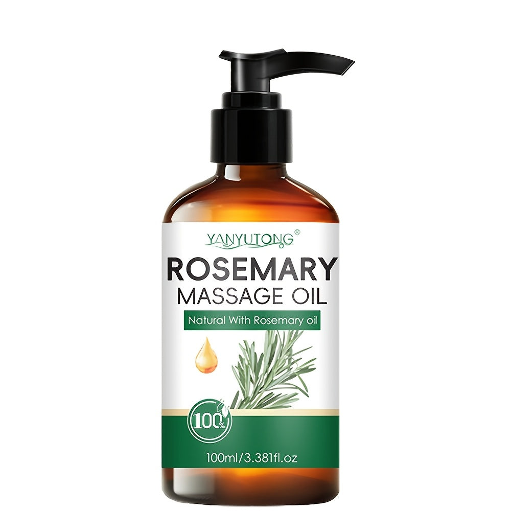 100 ml Pump-Bottle Massage Oil in Lavender, Sakura, Cinnamon Apple or Rosemary, Plus Five-Bottle Gift Set