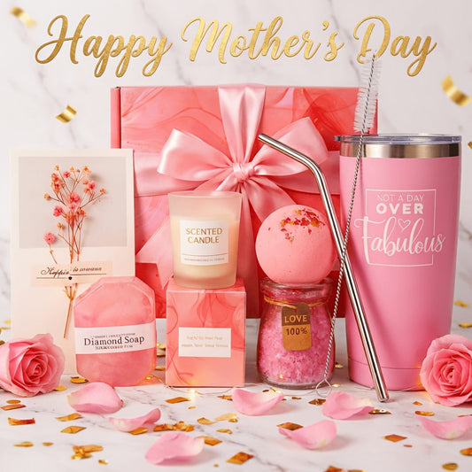 Spa Gift Set for Women – Luxury Self-Care & Relaxation Birthday Gift, Thoughtful Thank You & Special Occasion Gift for Mom, Her & Any Woman