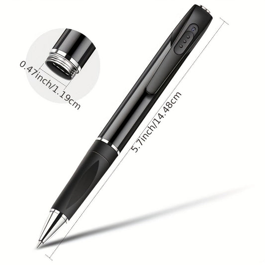 32GB Voice Activated Recorder with MP3 Player & 1080P Body Camera - Digital Recording Pen, Mini Belt Clip Design, Indoor Outdoor Surveillance, Conference Business Lecture Classroom