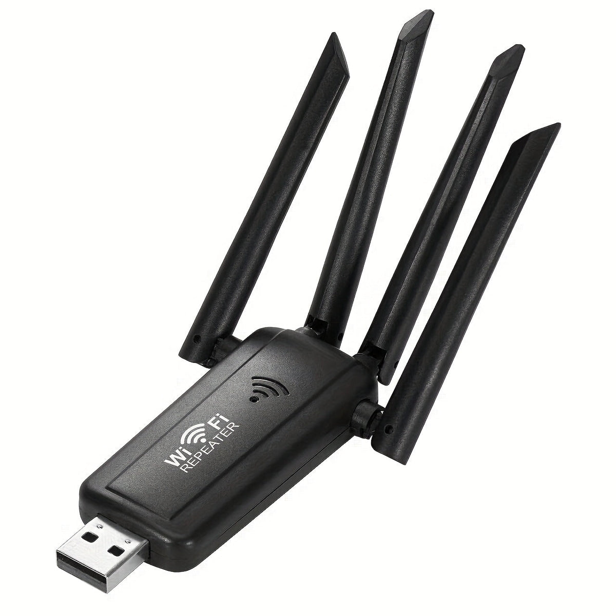 300Mbps WiFi Extender Plug-In Wall Design - Wireless Repeater & Signal Booster for Home Office, Apartment