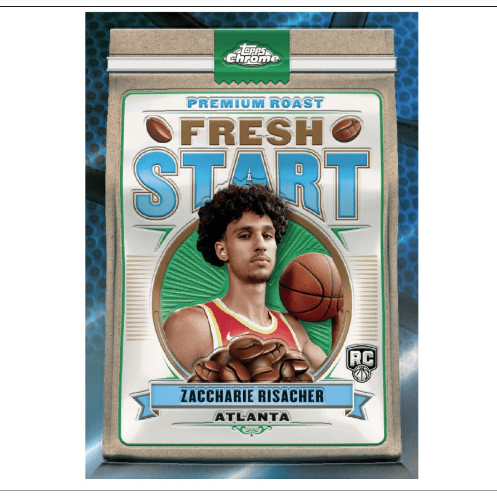 Topps Chrome Basketball Trading Cards Mega Box and One 8-Card Hobby Pack Bundle for 2024–25