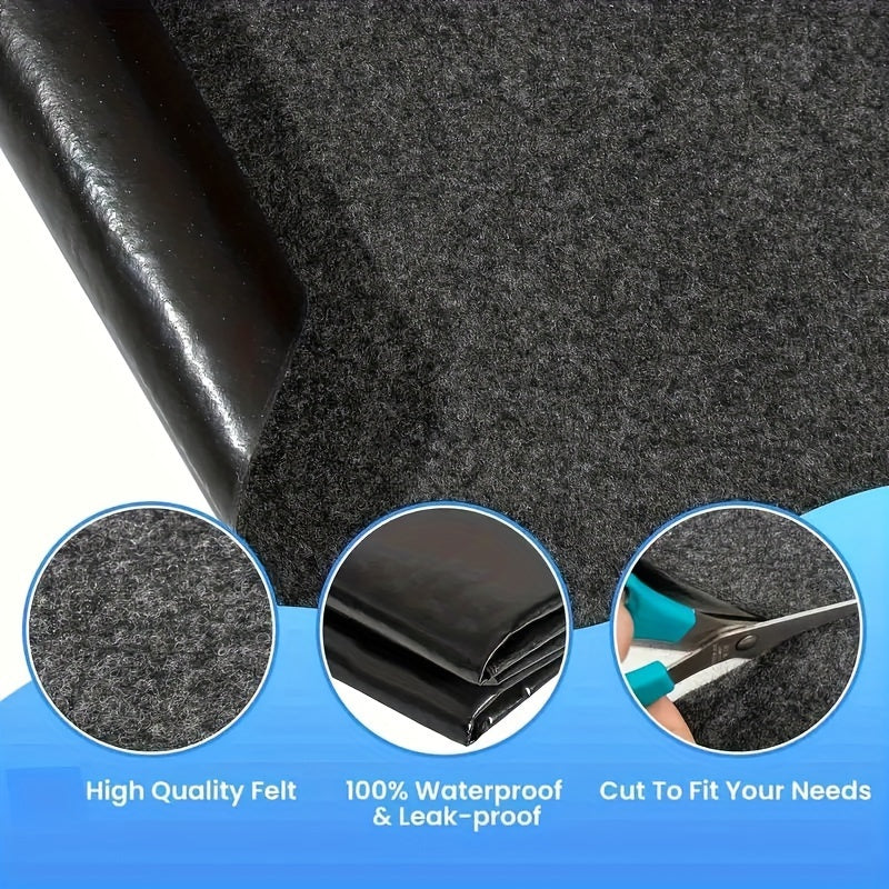 Hot Tub Mat | Round Anti-Slip Waterproof Pool Spa Protector Outdoor