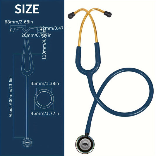 Professional Dual Head Stethoscope – Classic III Medical Stethoscope for Nurses, Doctors & Medical Students, Stainless Steel Chestpiece, Snap-Tight Eartips, Multiple Colors Available