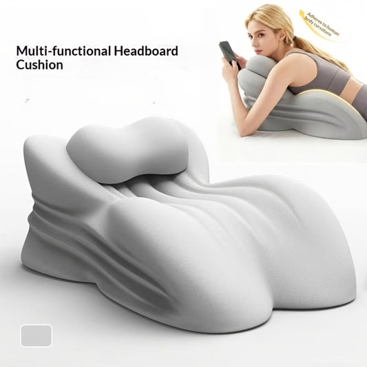 Wedge Pillow Memory Foam – Ergonomic Cervical & Lumbar Support for Stomach, Side & Back Sleepers | Breathable Removable Washable Cover, Multi-Use for Sleep, Office & Reading, Great Gift for Couples