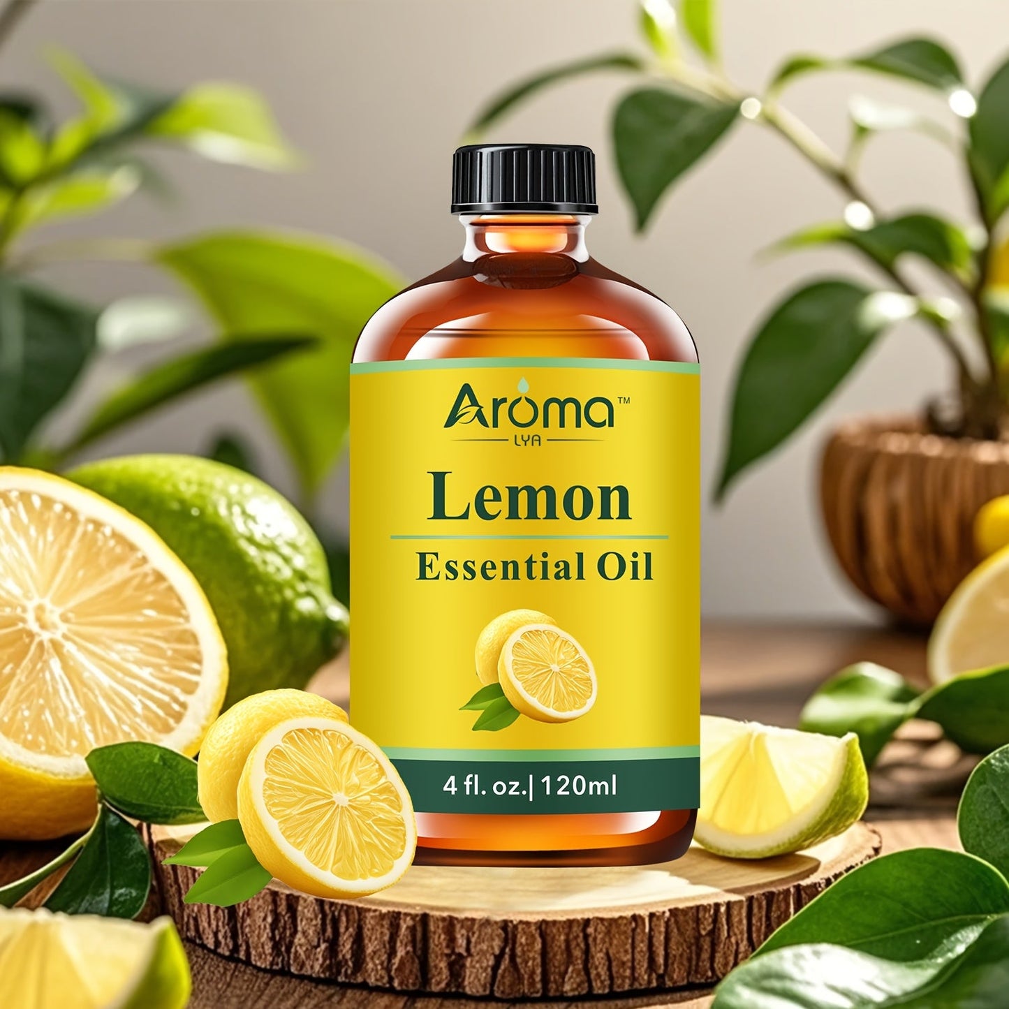 Pure Natural Essential Oils 4oz Large Bottle Peppermint Frankincense Lemon Rum Cologne for Diffuser Hair Skin Massage Soap Candle Making Aromatherapy
