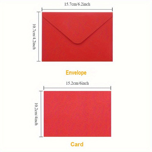 Blank Cards with Envelopes 4x6 Inch | 40 or 80 Sets Colorful Rainbow DIY Greeting Cards | Single Panel Holiday Christmas Birthday Note Cards Bulk Set | A Colors & B Colors for Crafts, Invitations, Thank You