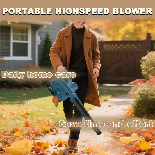 Cordless Leaf Blower | Portable Electric Handheld Blower Lawn Garden Car