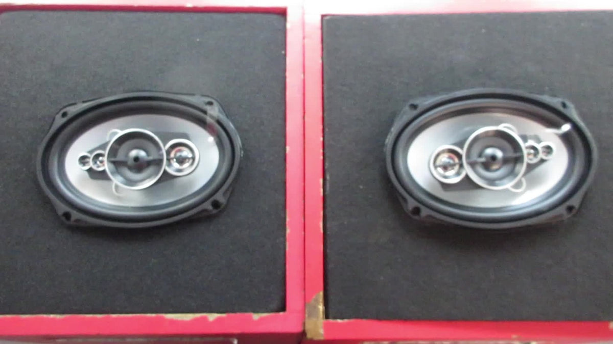 1200W 5-Way Coaxial Car Speakers 6x9 Inch – HiFi Full Range 44Hz-25kHz, 4-Ohm, 89dB Sensitivity, Universal 12V Fit for Car Door Stereo Audio Upgrade (2pc Pair)