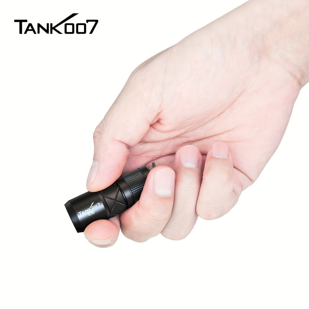 Flashlight Magnetic Mini EDC Torch with 130-Lumen Output, Type-C Charging and Rotary Switch