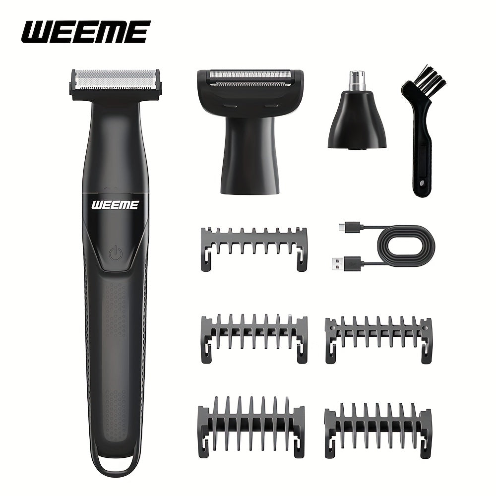 Electric Epilator & Hair Removal Device 3-in-1 for Men & Women - Shaver Trimmer for Underarms Legs Arms Bikini Line Sensitive Areas
