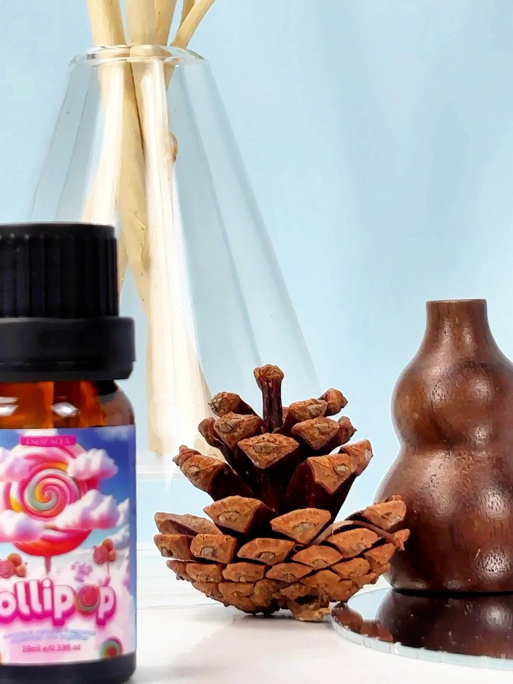 Lollipop Scented Fragrance Oil 10ml Alcohol Free Long Lasting Sweet Aroma for Diffuser Body Massage DIY Candle Soap Making Unisex Gift Women Men