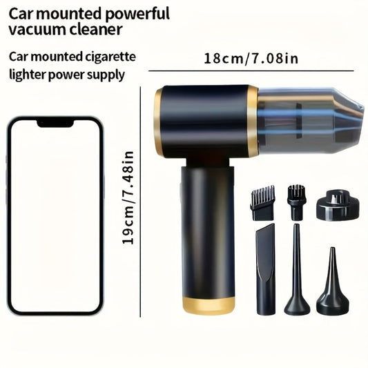 Cordless Vacuum Cleaner 6KPA Suction with Blow Air Function, Portable Handheld Car & Home Vacuum, Rechargeable Wireless Mini Vacuum with Complete Accessories for Car Interior, Dust, Keyboard