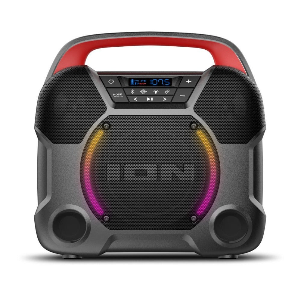 Portable Bluetooth Speaker ION Pathfinder Go 65W with Bluetooth 5.0, 15-Hour Battery, LED, FM and App Control