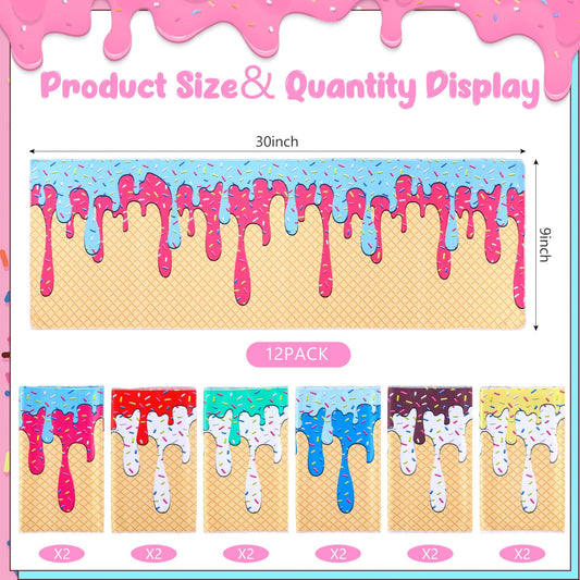 Microfiber Cooling Towel 12 Pack 30x9 Inch Chilly Breathable Sport Sweat Towel for Baseball Softball Soccer Golf Gym Running Team Coach Gift Colorful