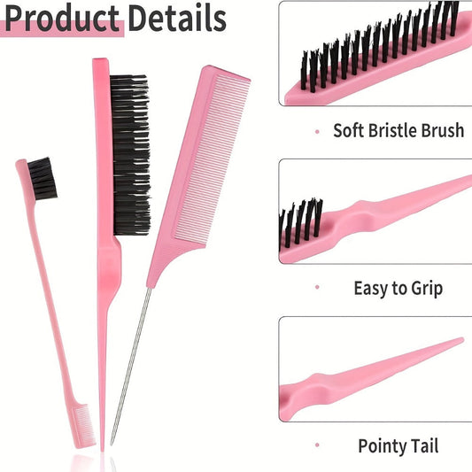 Hair Sectioning Clips 18-Piece Set with Crocodile Clips, Silicone Patting Separator & Curling Wrist Bracelet — Salon Perming, Dyeing & Bangs Positioning Tool Kit for All Hair Types