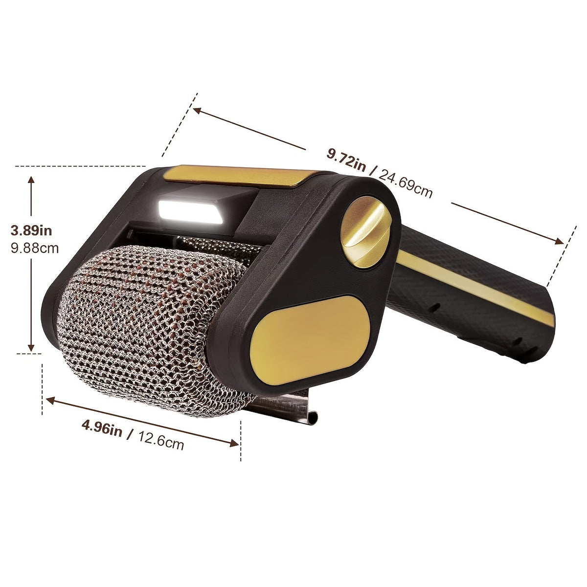 BBQ Grill Brush Electric Wireless Barbecue Cleaner Scraper for Grill Grates for Grilling, Camping and Outdoor Meals