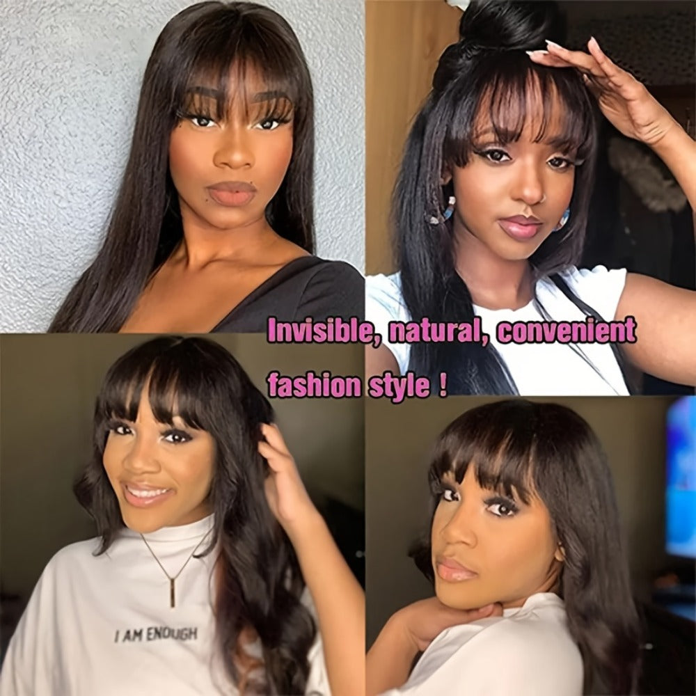 HD Lace Hairline Piece with Baby Hair – 6x1 Transparent Lace Front Bang Hairpiece, 100% Brazilian Human Hair, Handmade Invisible Hairline for Wigs, Dreadlocks & Extensions, Natural Color 6 Inch