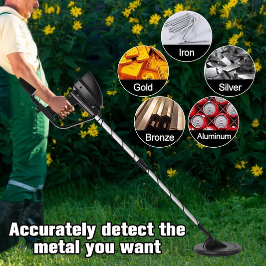 Metal Detector | LCD Deep Search Waterproof Coil Gold Coin Relic
