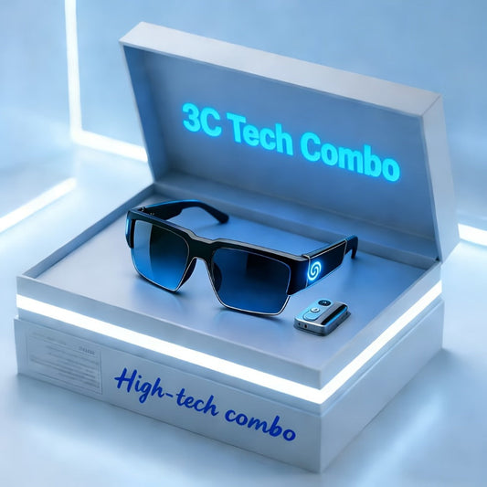Smart Glasses Photochromic Eyewear with Translation, Bluetooth Audio, Video Recording and Standard or Advanced Styles