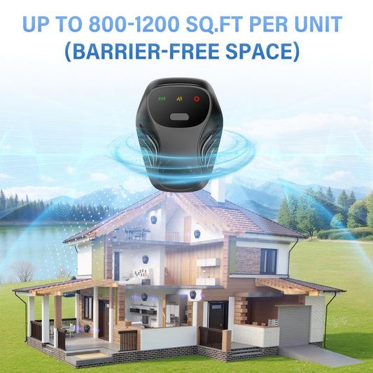 Ultrasonic Pest Repeller Plug In, Dual Speaker Rodent Repellent Indoor, Electronic Mouse Rat Insect Ant Repellent, Silent Pest Control Device for Home Office Garage
