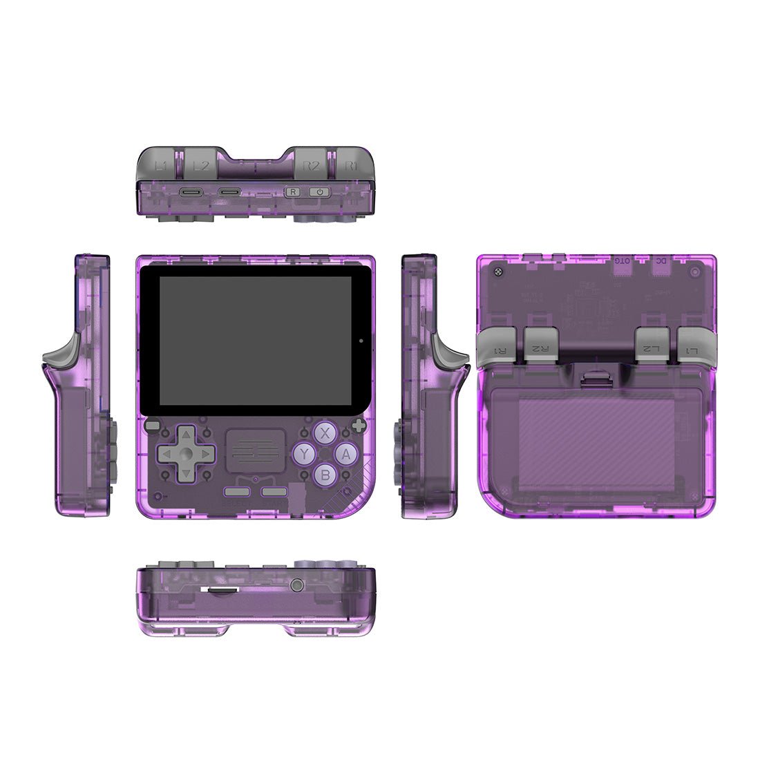 Handheld Game Console Powkiddy V10 with 3.5-Inch IPS full lamination, 480x320, 64GB or 128GB Options, 3000mAh Battery, Linux